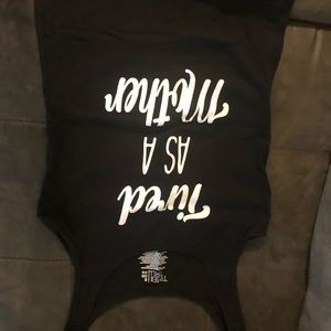 Tired as a mother tank top